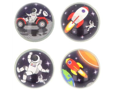 BALL JET 3.3CM SPACE 4 ASTD COLS 72S