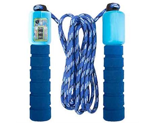 3ASST SKIPPING ROPE WITH COUNTER & EVA HANDLES