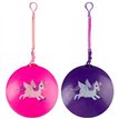 10in 2ASST PVC UNICORN WITH KEYCHAIN