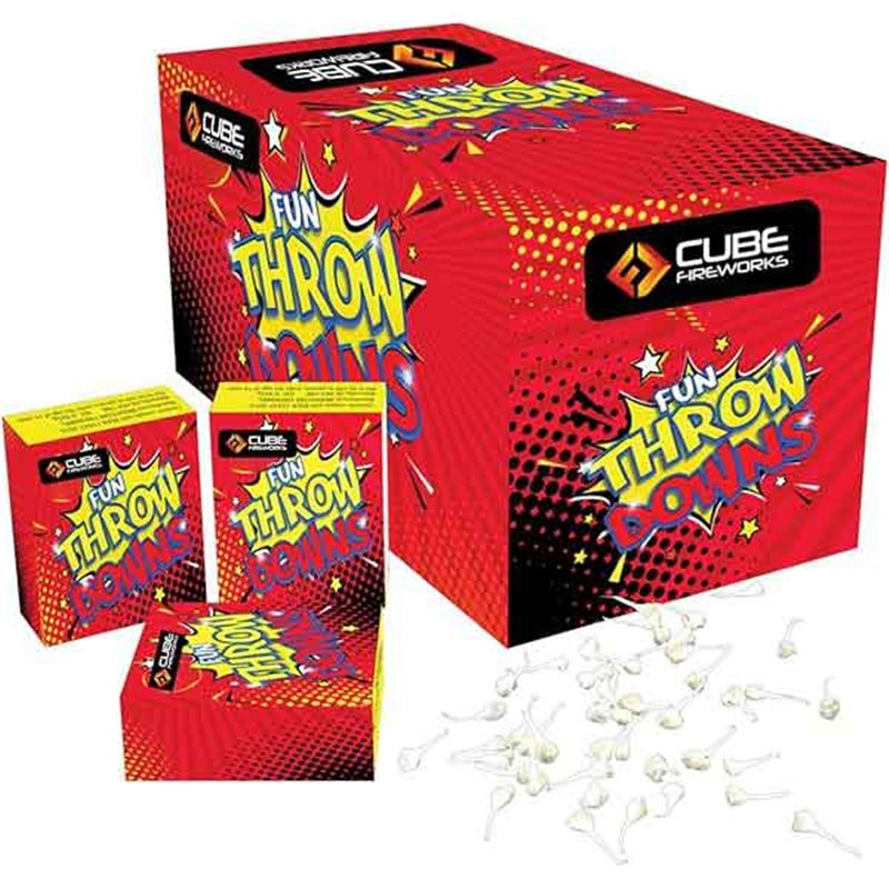 50PC FUN THROW DOWNS 50S