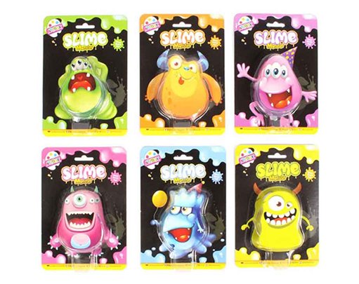 6ASST MONSTER CHARACTERS SLIME