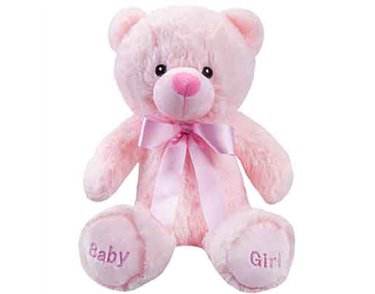 10in BABY GIRL BEAR