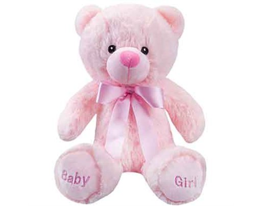 10in BABY GIRL BEAR