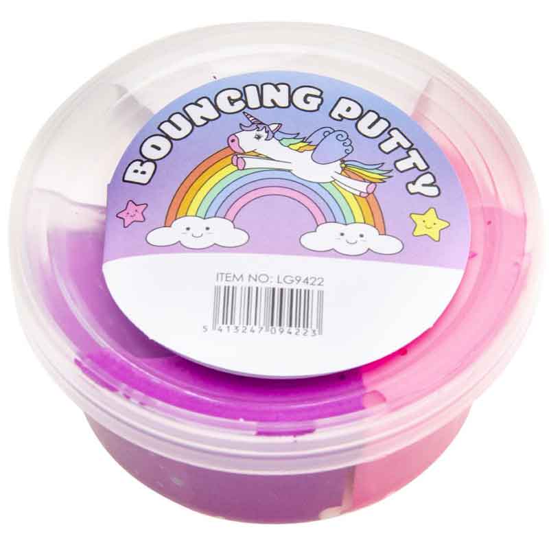 3ASST UNICORN BOUNCING PUTTY 12S