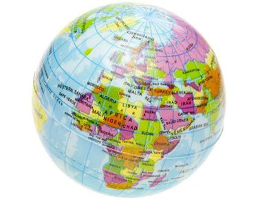 GLOBE ANTI-STRESS BALL 24S
