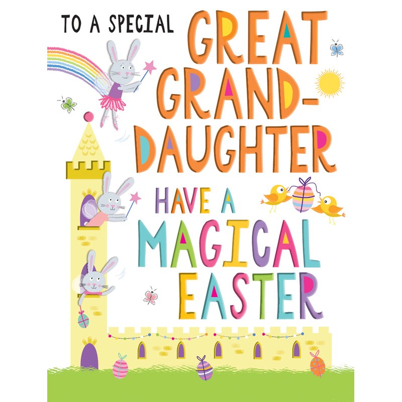 C50 GREAT GRANDDAUGHTER EASTER 6S