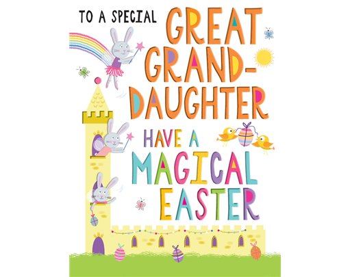 C50 GREAT GRANDDAUGHTER EASTER 6S