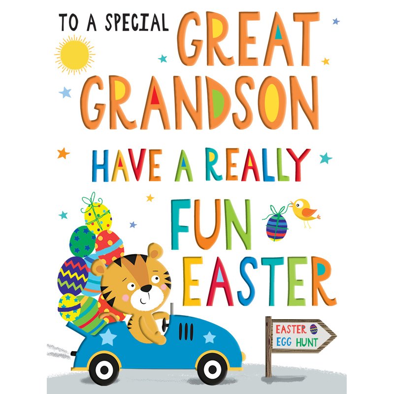 C50 GREAT GRANDSON EASTER 6S
