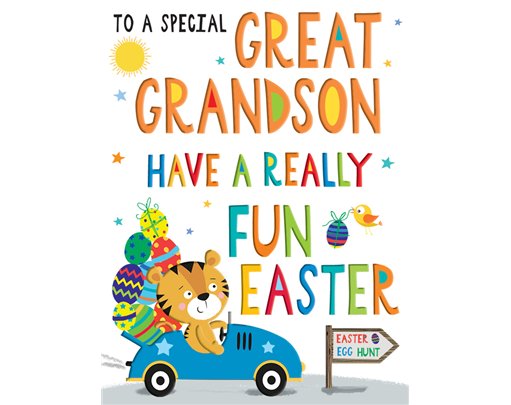 C50 GREAT GRANDSON EASTER 6S