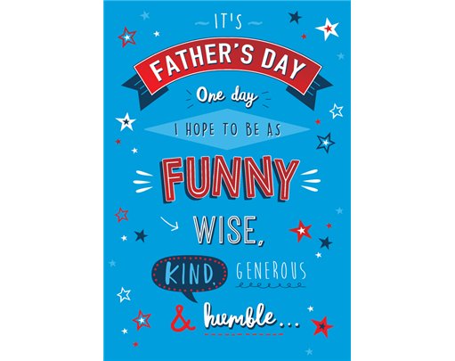 C50 HUMOUR FATHER'S DAY KINGFISHER 6S