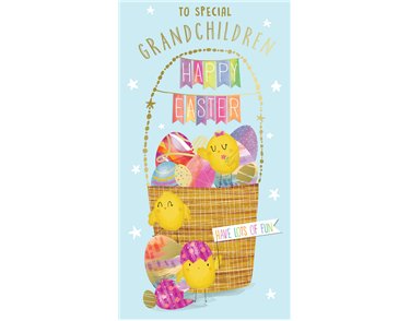 C30 GRANDCHILDREN EASTER KINGFISHER 6S