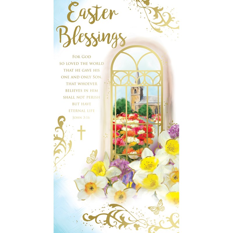 C30 OPEN RELIGIOUS EASTER KINGFISHER 6S