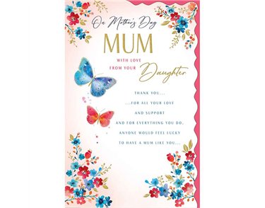 C125 MUM FROM DAUGHTER TRULY YOURS MOTHERS DAY 6S