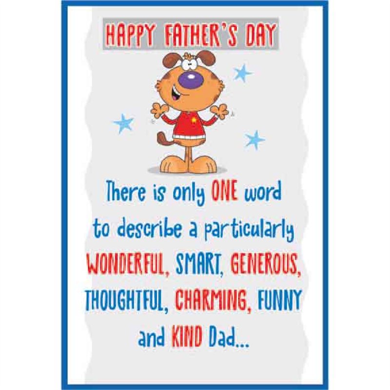 C50 HUMOUR MALE SIMON ELVIN FATHERS DAY 6S