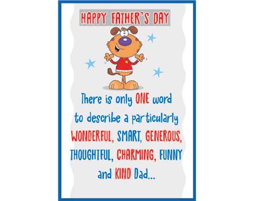 C50 HUMOUR MALE SIMON ELVIN FATHERS DAY 6S