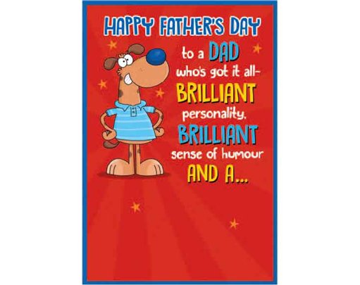 C50 HUMOUR MALE SIMON ELVIN FATHERS DAY 6S