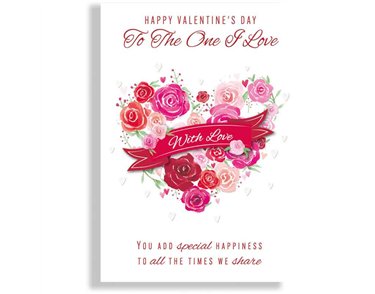 C90 ONE I LOVE PRELUDE VALENTINES DAY 6S