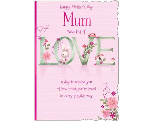 C50 CUTE FEMALE MUM MOTHER'S DAY 6S