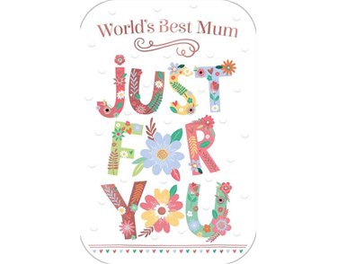 C75 WORLD'S BEST MUM PRELUDE MOTHERS DAY 6S