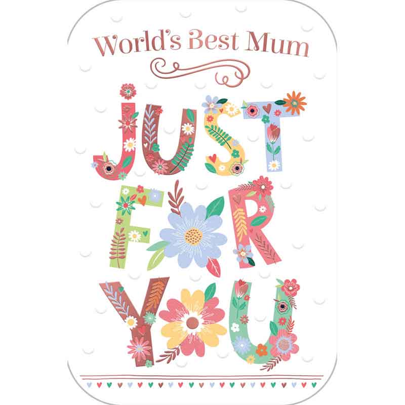 C75 WORLD'S BEST MUM PRELUDE MOTHERS DAY 6S