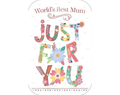 C75 WORLD'S BEST MUM PRELUDE MOTHERS DAY 6S